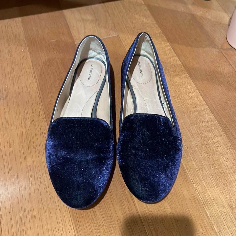 Worn 1x Sapphire Velvet style loafer - 8.5